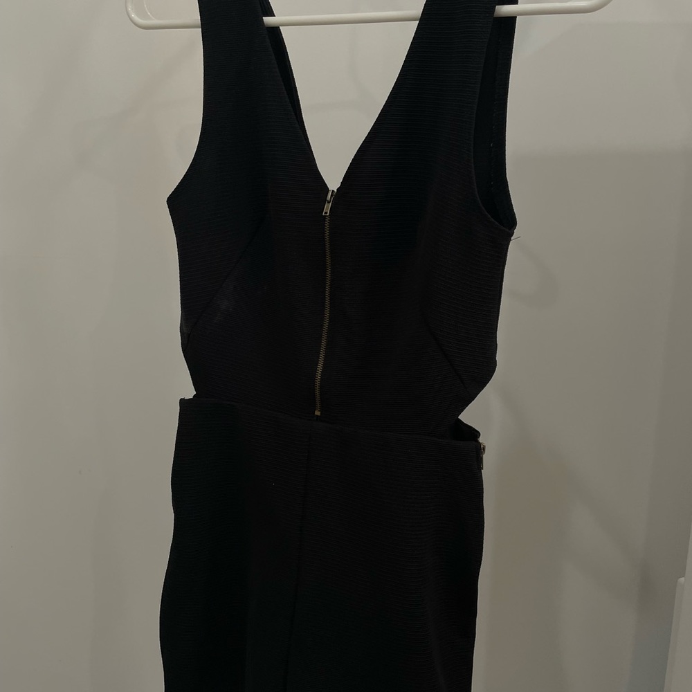 Chic Black Sleeveless Romper